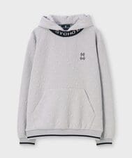 [GOLF][WOMEN]膨れジャガード 総柄PSYパーカ