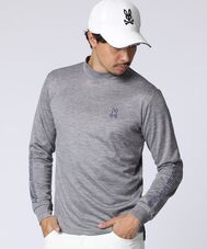 [GOLF]アームロゴ シルエットバニーモックネックTシャツ