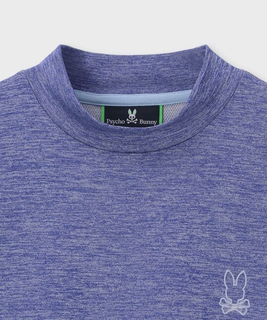 [GOLF]アームロゴ シルエットバニーモックネックTシャツ