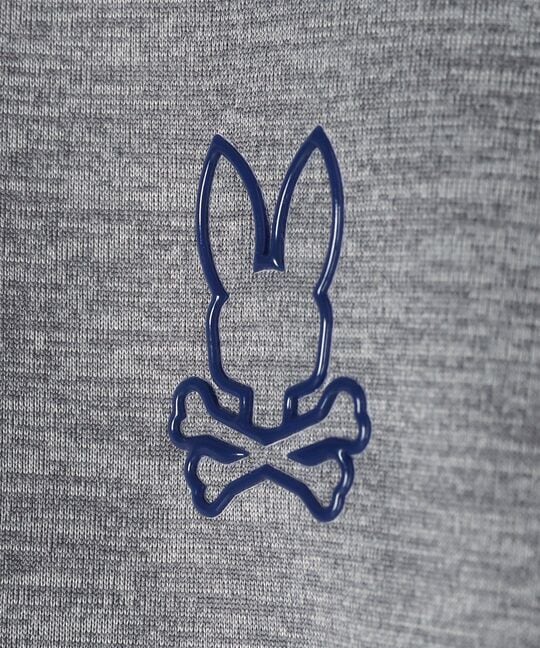 [GOLF]アームロゴ シルエットバニーモックネックTシャツ