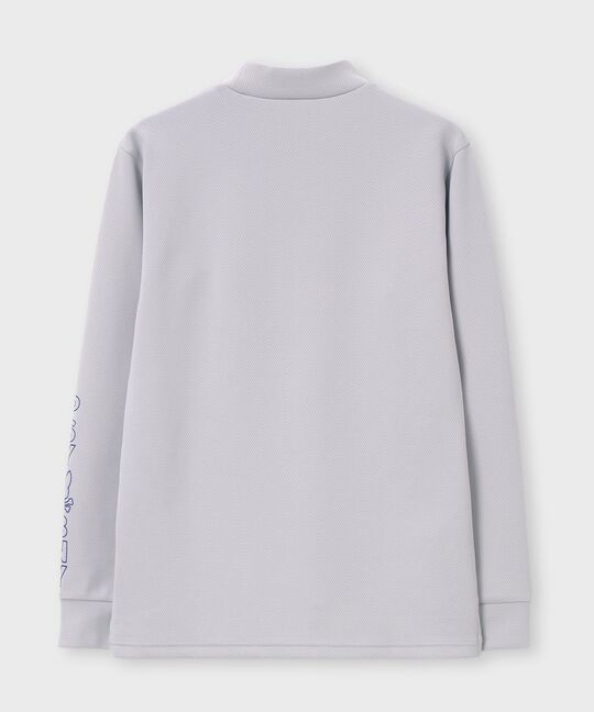 [GOLF]アームロゴ ポケットバニーモックネックTシャツ