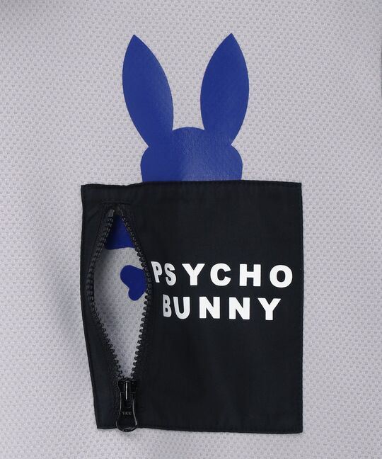 [GOLF]アームロゴ ポケットバニーモックネックTシャツ