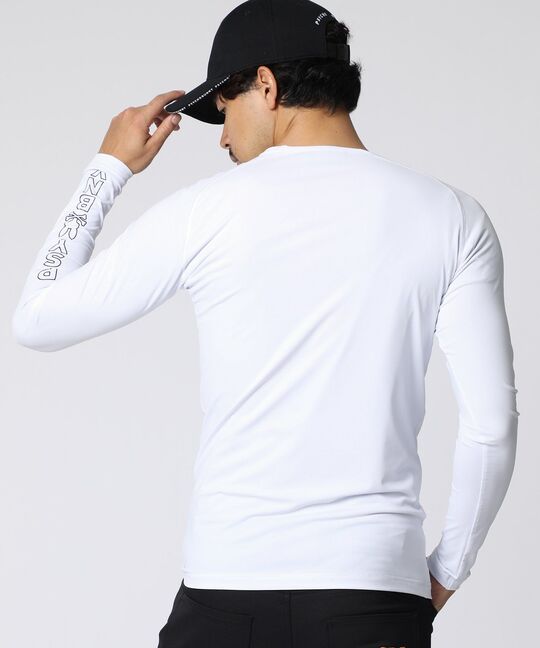 [GOLF]アームロゴ コンプレッションインナーTシャツ