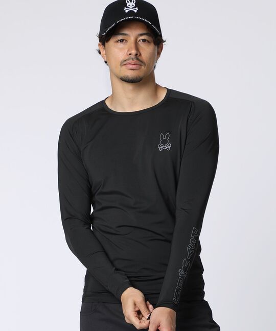 [GOLF]アームロゴ コンプレッションインナーTシャツ