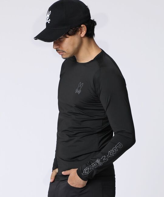 [GOLF]アームロゴ コンプレッションインナーTシャツ