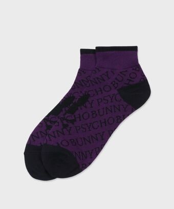 [GOLF]バイアスロゴ 　アンクルソックス