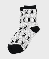 [GOLF]オリジナル総柄 シルエットバニーソックス