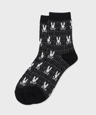 [GOLF]オリジナル総柄 シルエットバニーソックス