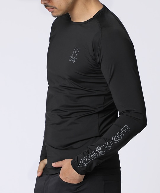 [GOLF]アームロゴ コンプレッションインナーTシャツ