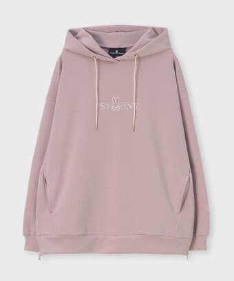 [WOMEN]ダブルエアー 　サイドジップパーカ