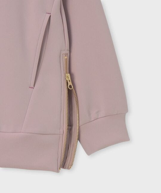 [WOMEN]ダブルエアー サイドジップパーカ