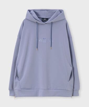 [WOMEN]ダブルエアー 　サイドジップパーカ