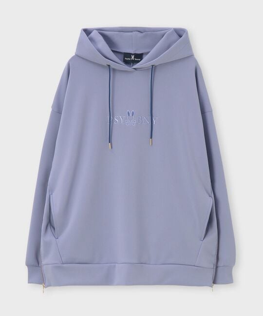 [WOMEN]ダブルエアー サイドジップパーカ