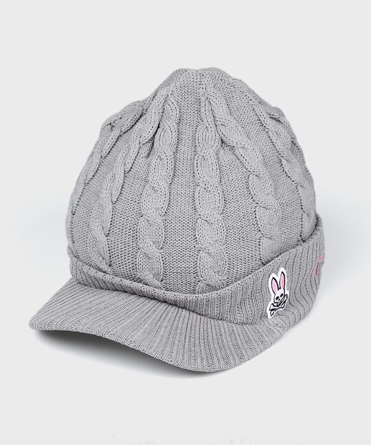 [GOLF]ケーブルニット バイザー