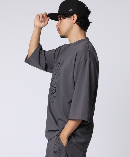 [WEB限定]タイポエンブレムダンボール7分丈Tシャツ