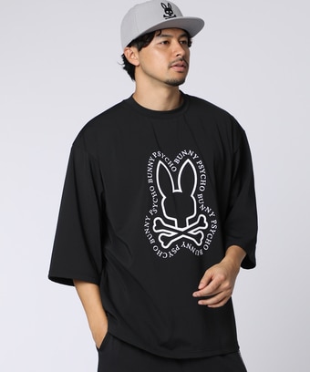 [WEB限定]タイポエンブレム　ダンボール7分丈Tシャツ