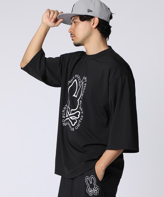 [WEB限定]タイポエンブレムダンボール7分丈Tシャツ