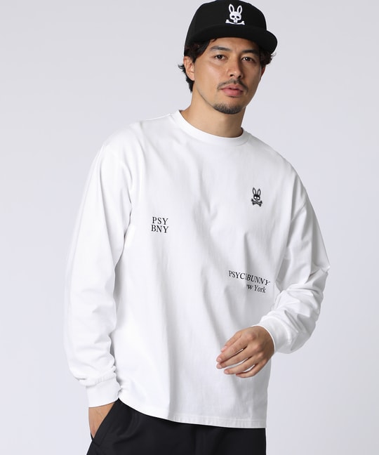 [WEB限定]ランダムグラフィックロングスリーブTシャツ