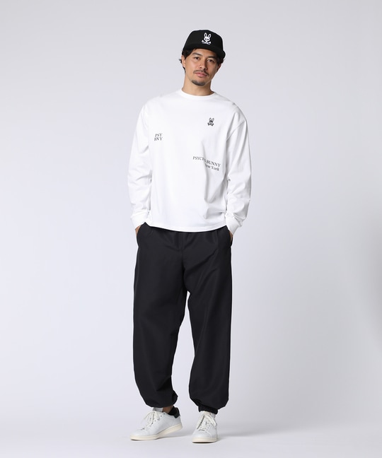 [WEB限定]ランダムグラフィックロングスリーブTシャツ