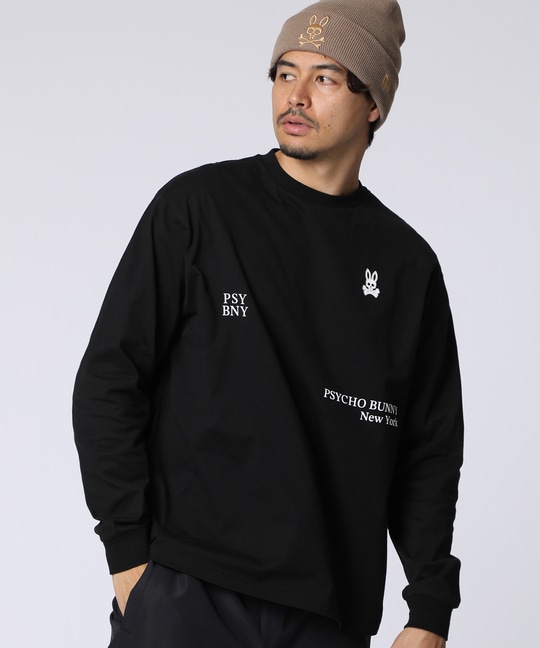 [WEB限定]ランダムグラフィックロングスリーブTシャツ