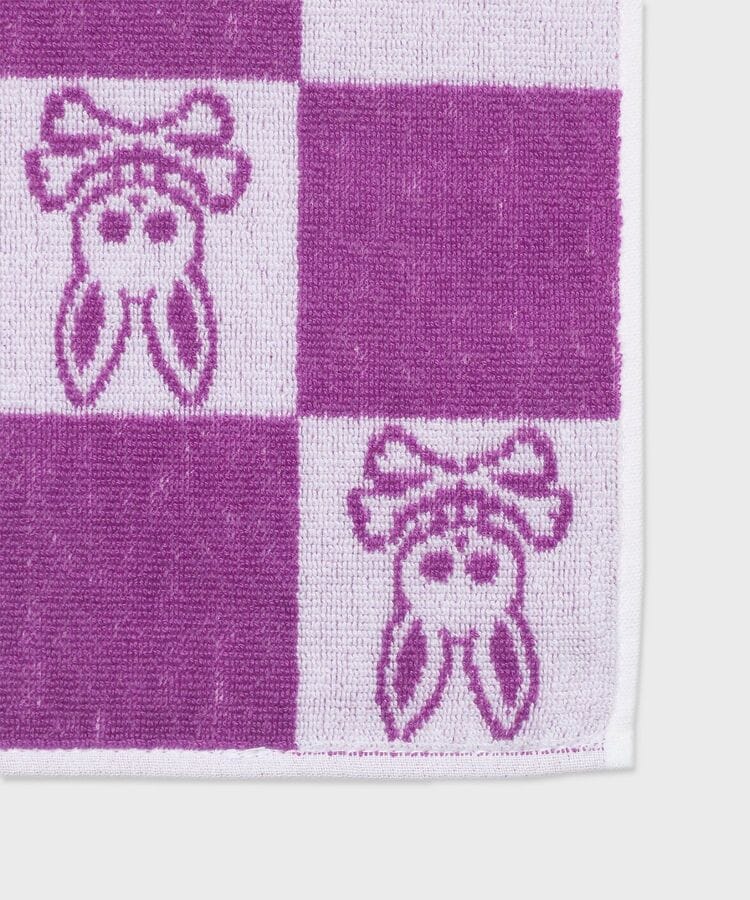 まとめ割】ロゴ & チェッカー タオルハンカチ｜Psycho Bunny｜サイコ