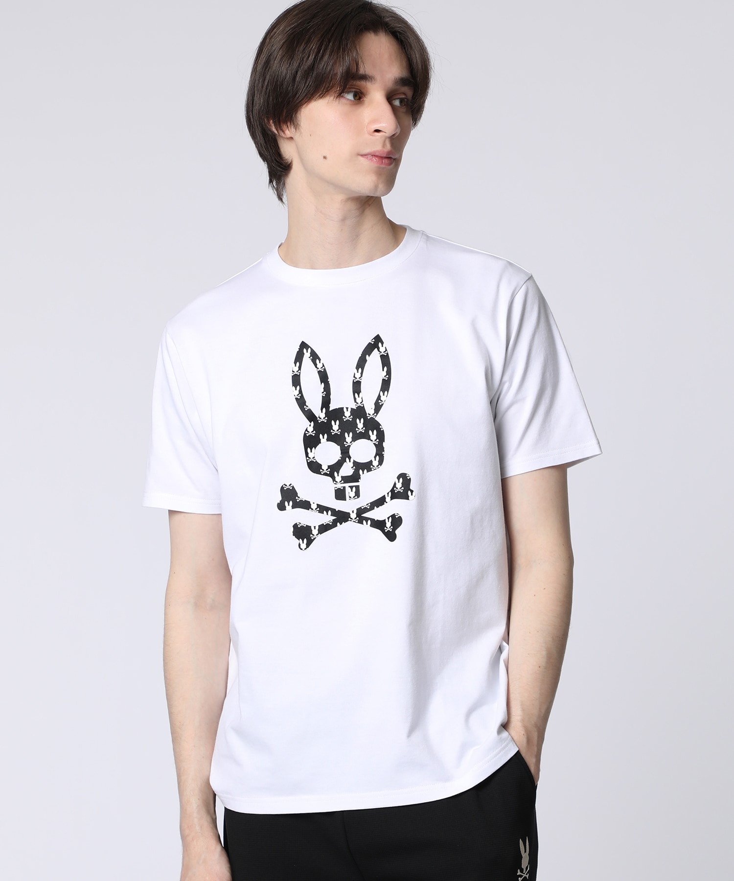 3DドットシルエットバニーTシャツ｜Psycho Bunny｜サイコバニー 公式