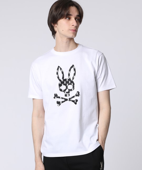 3DドットシルエットバニーTシャツ