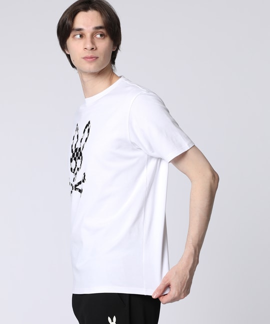 3DドットシルエットバニーTシャツ