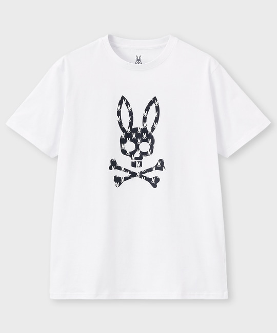 3DドットシルエットバニーTシャツ