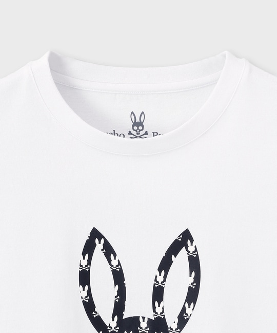 3DドットシルエットバニーTシャツ