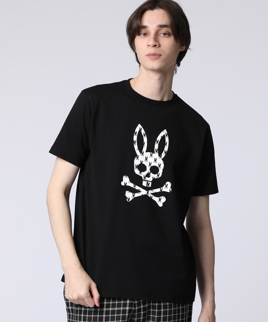 3DドットシルエットバニーTシャツ