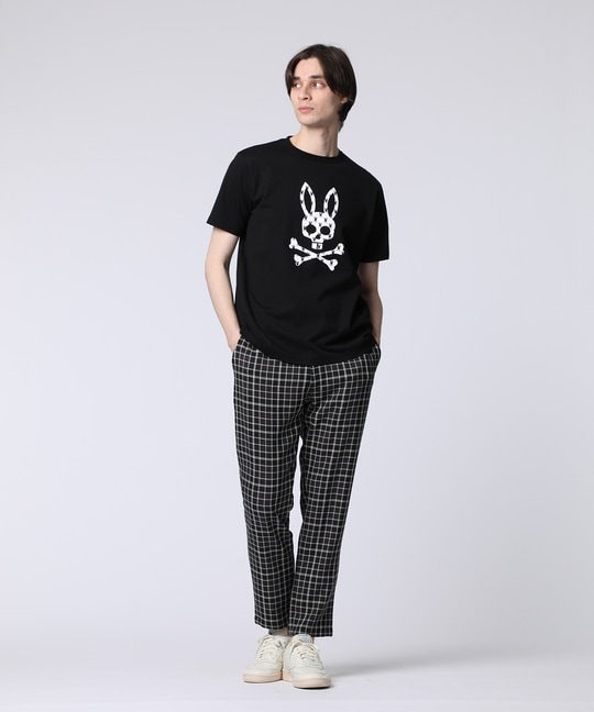 3DドットシルエットバニーTシャツ