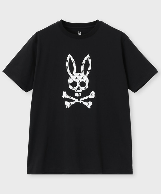 3DドットシルエットバニーTシャツ