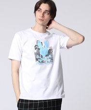 NYシティスケープ グラフィックTシャツ