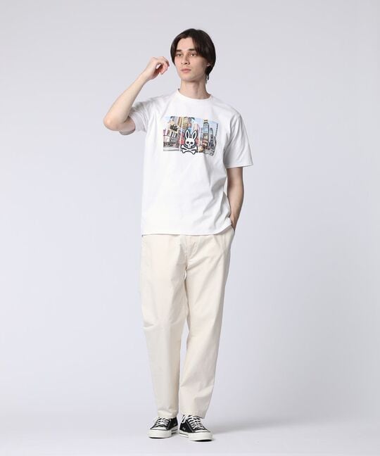 マンハッタン3DラバーロゴTシャツ