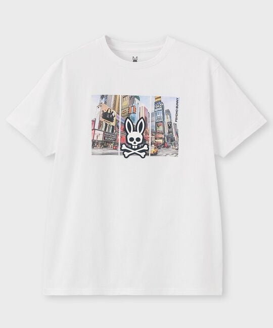 マンハッタン3DラバーロゴTシャツ