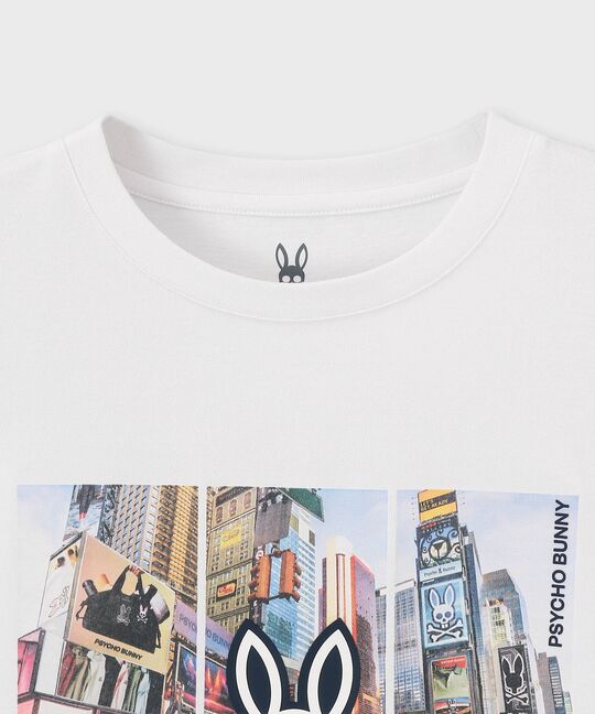 マンハッタン3DラバーロゴTシャツ