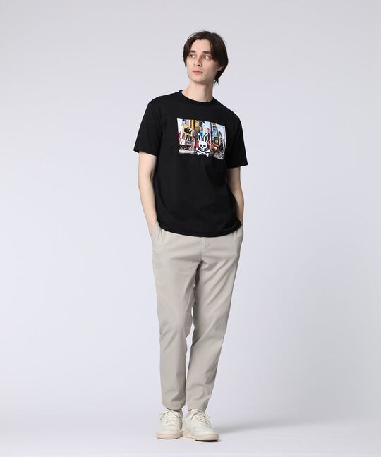 マンハッタン3DラバーロゴTシャツ