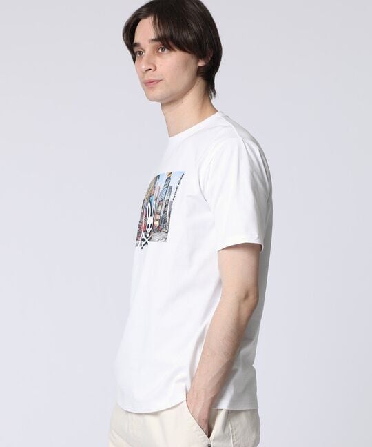 マンハッタン3DラバーロゴTシャツ