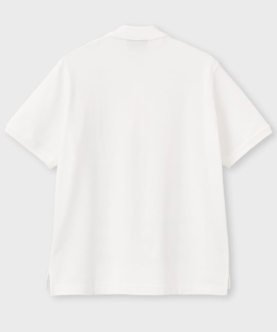 トナル総柄ロゴ刺繍 ポロシャツ