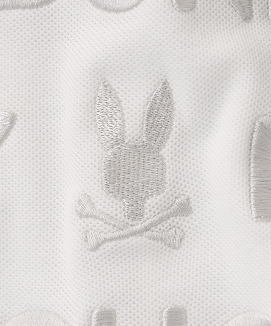 トナル総柄ロゴ刺繍 ポロシャツ