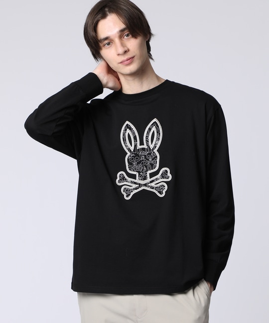 サイケデリック総柄 ロングスリーブＴシャツ