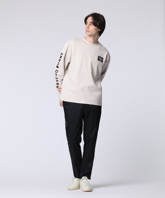 3BUNNYアームロゴ ロングスリーブTシャツ