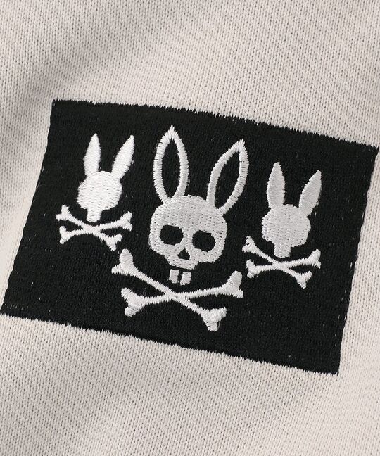 3BUNNYアームロゴ ロングスリーブTシャツ