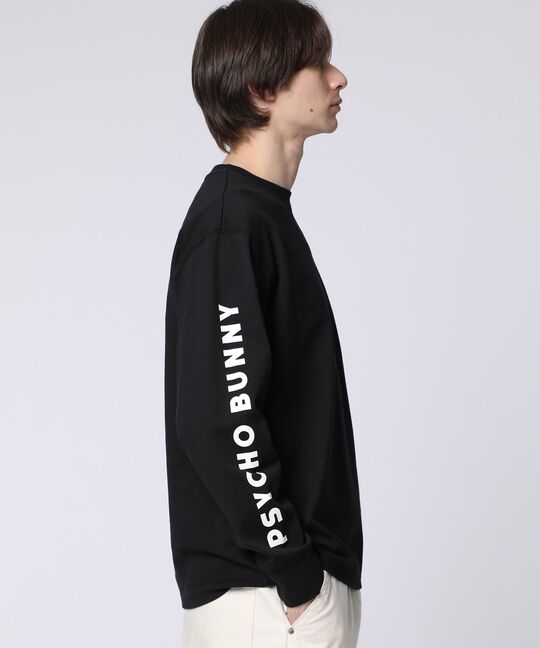 3BUNNYアームロゴ ロングスリーブTシャツ