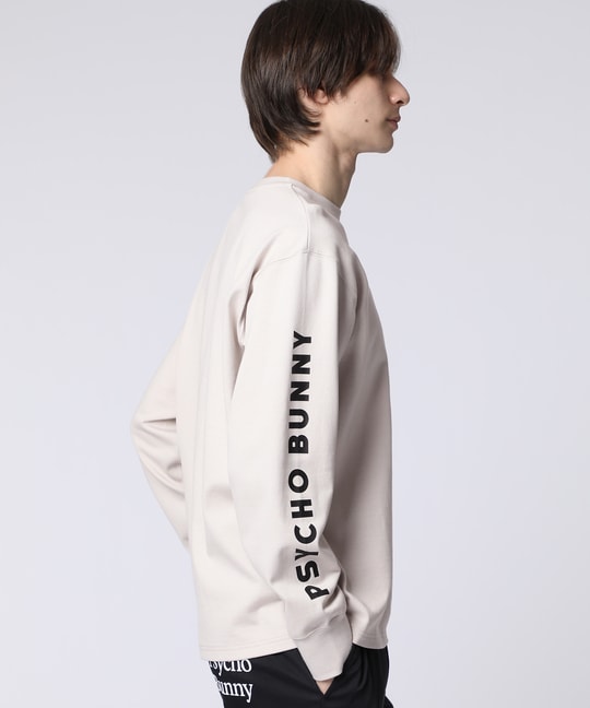 3BUNNYアームロゴ ロングスリーブTシャツ