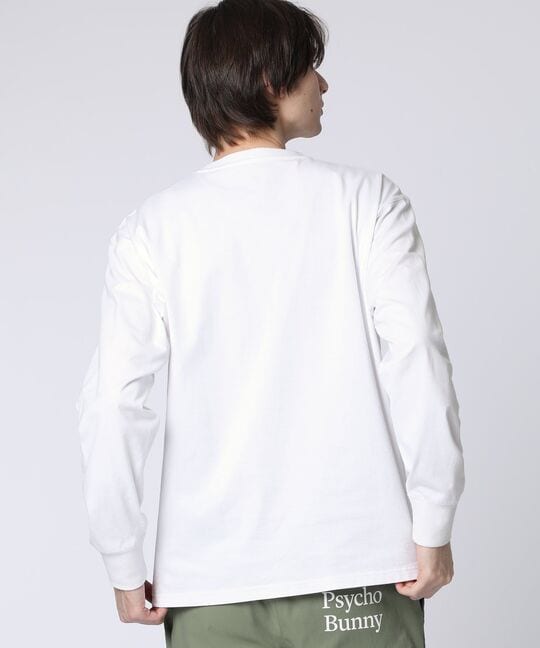 フラワーグラフィックロングスリーブＴシャツ