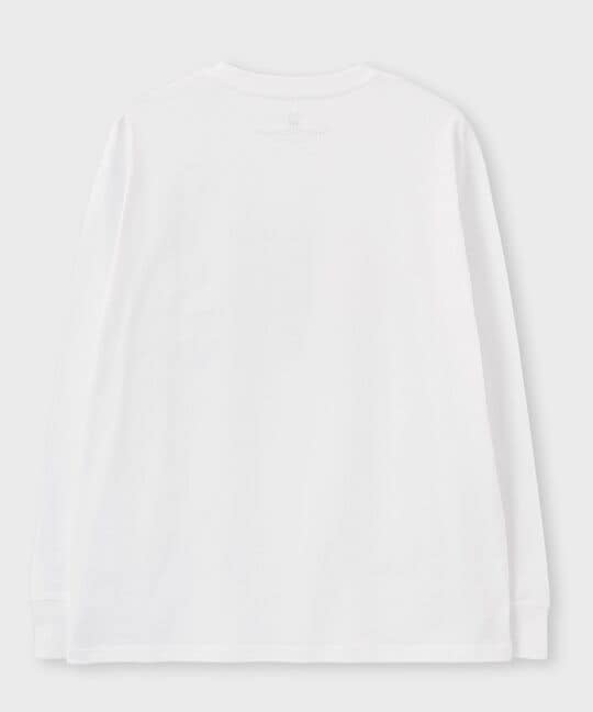 フラワーグラフィックロングスリーブＴシャツ