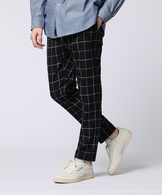 ポケットバニー ウィンドペンチェックパンツ