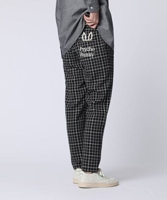 ポケットバニー　 チェックパンツ